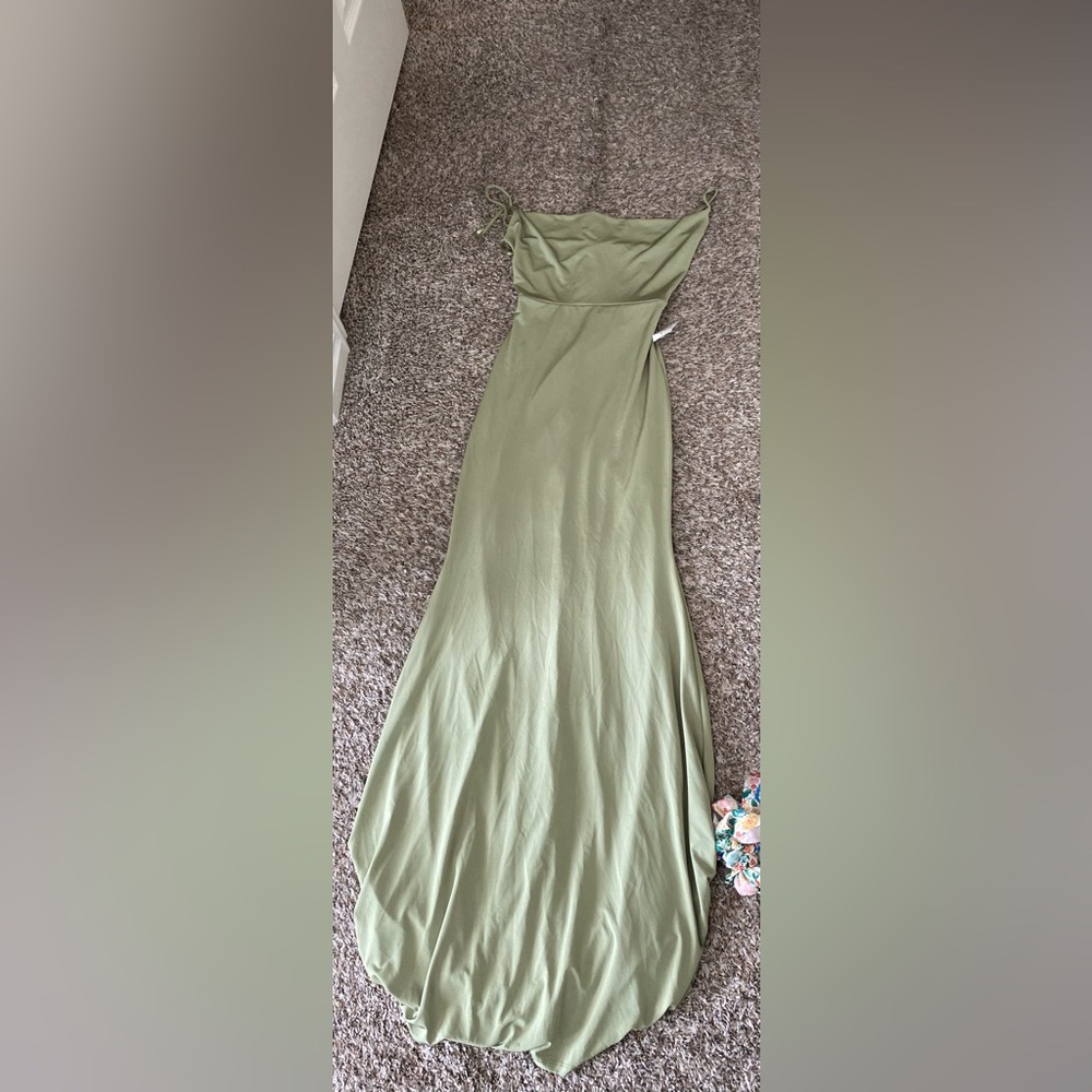 Green formal dress from Windsor